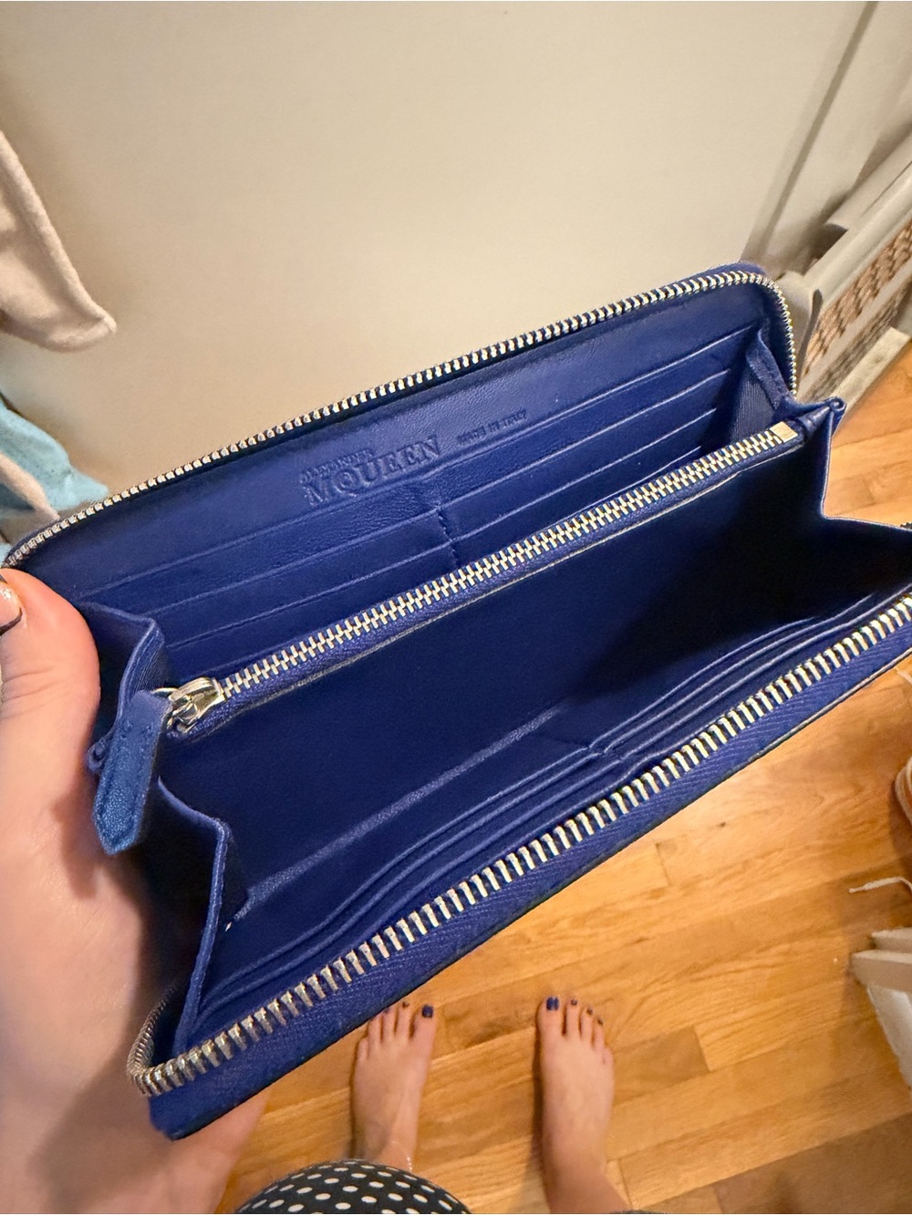 Like new Alexander McQueen wallet